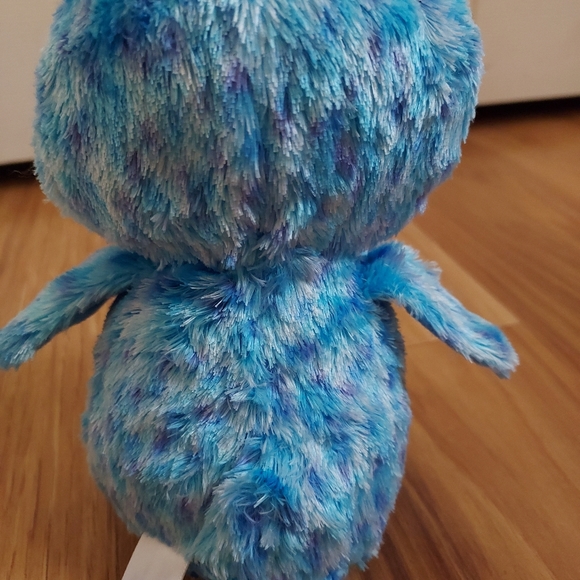 TY Beanie Boos Ice Cube Penguin 6" Plush Blue Glitter Eyes Stuffed Animal - Picture 6 of 11